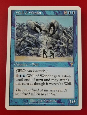 1x Wall of Wonder | 7th Edition | MTG Magic Cards | eBay