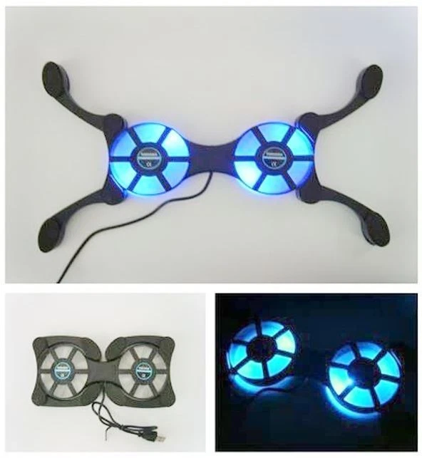 Microsoft Xbox/One/X/S/360 Cooling Stand/Pad With Ultra-Blue LED Vortex® Fans - Image 2 of 4