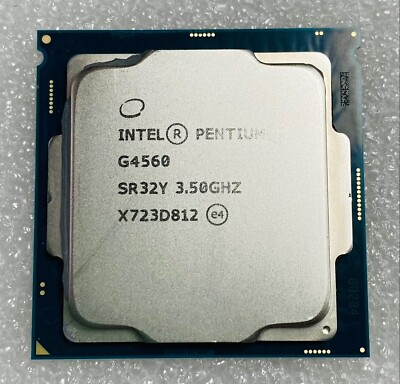 Intel G4560 G4560 1050ti Intel Pentium G4560 GHz Dual-Core