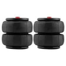 2600 lb 1/2"npt Single Port Pneumatic Suspension Systems Air Spring Bag 2pcs