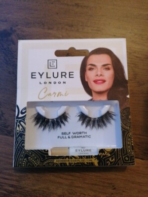 EYLURE London Carmi Self Worth Full & Dramatic Reusable 5 Wears New Free P&P 