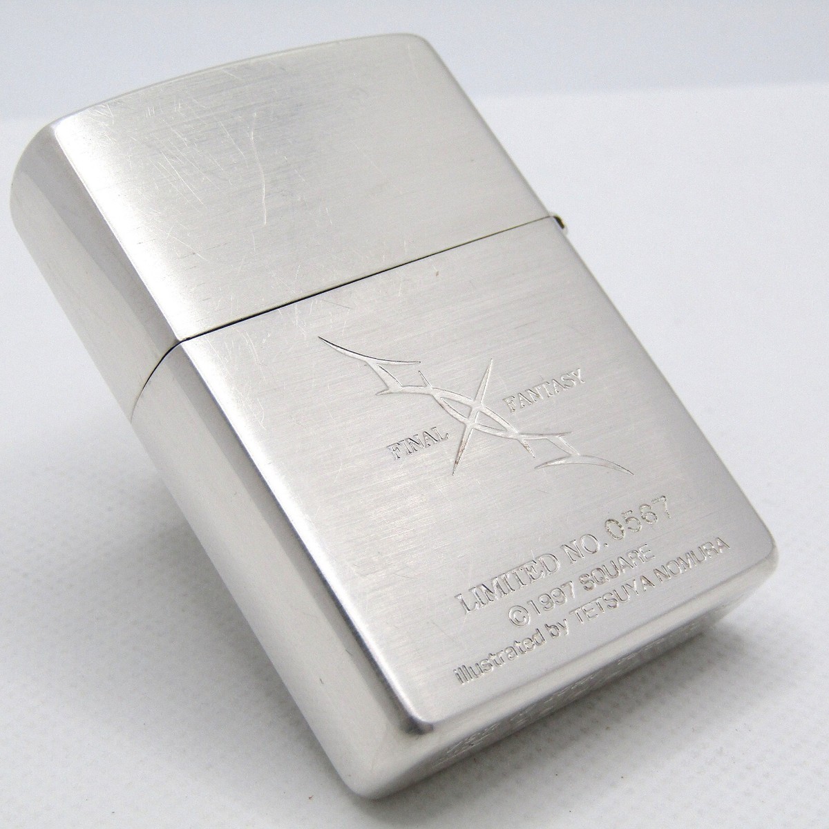 Final Fantasy VII 7 Cait Sith Limited No.0567 Zippo Oil Lighter