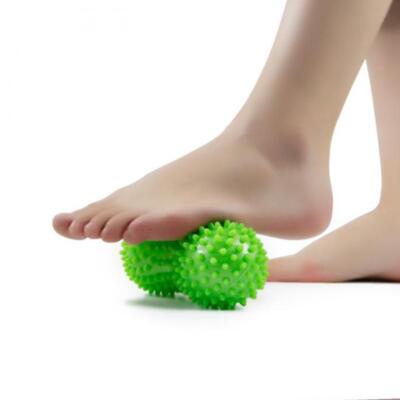 PVC Erdnussform Stacheliges Massagegerät Ball Therapie Stressabbau Körper Relex Massagegerät