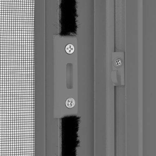 Insektenschutz Rollo Tür Moskito Gewebe Netz 125/160x225cm Fliegengitter kürzbar - Bild 9 von 26