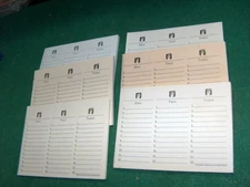 Scattergories Refill Lists / Pads 400 Sheets Scattergories Pads      1lb7oz