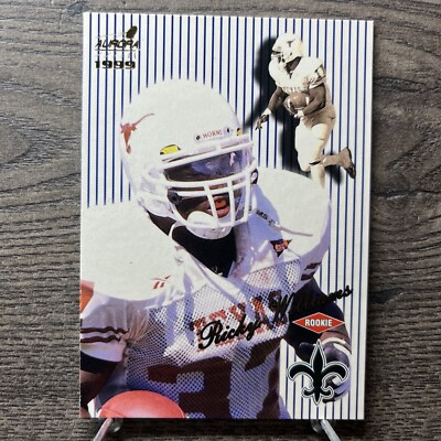 #ad 1999 Aurora Pinstripes #94 Ricky Williams RC $1.60