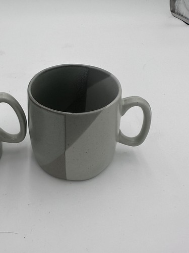 Stoneware Mug Set of 2 Speckled - Grey/Brown - Hearth & Hand with Magnolia - Picture 4 of 6