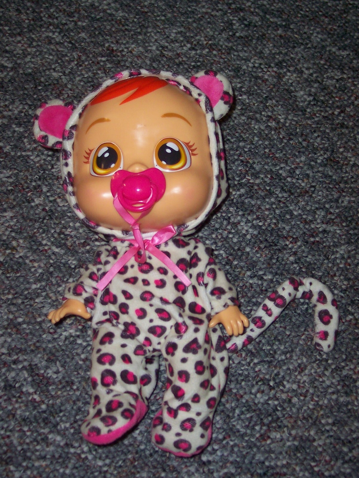 Cry Babies Lea Doll Dressed In A Leopard Suit Baby Doll Crie