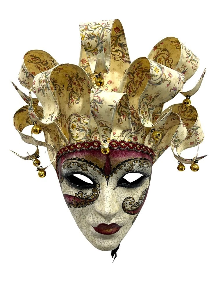 Beautiful Traditional Hand Made Venetian Wall Mask