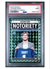 2025 Panini Mosaic - Notoriety Jaxson Dart #11 Green Mosaic Prizm (RC)