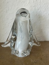 Scandinavian Vintage, Art Glass Team Finnland, Glasfigur Pinguin