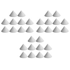 50 Pcs Pottery Supporting Tools Kiln Stilts for Firing Accessories