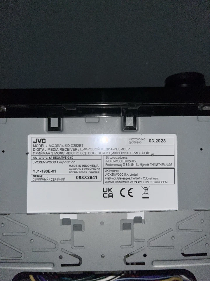 JVC KD-X282DBT - Bild 3 von 4