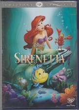 Dvd LA SIRENETTA 1 Disney nuovo sigillato 1990