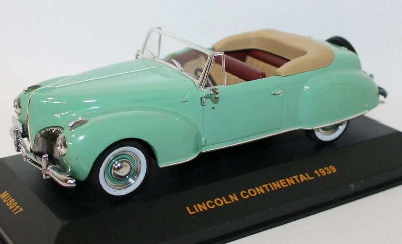 Ixo escala 1/43 - MUS017 - Lincoln Continental 1939 - verde Foto 4 de 4