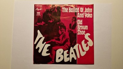 The Beatles  The Ballad Of John And Yoko - Rare Deutsche Apple 7''-1 C 006-04 108
