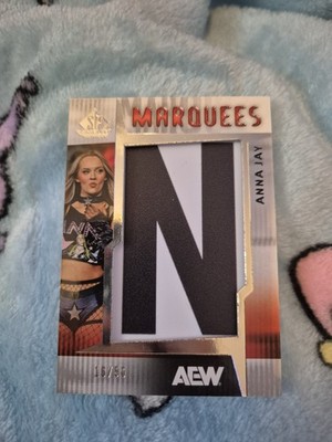 AEW Game Used Anna Jay Marquee /50 Upper Deck