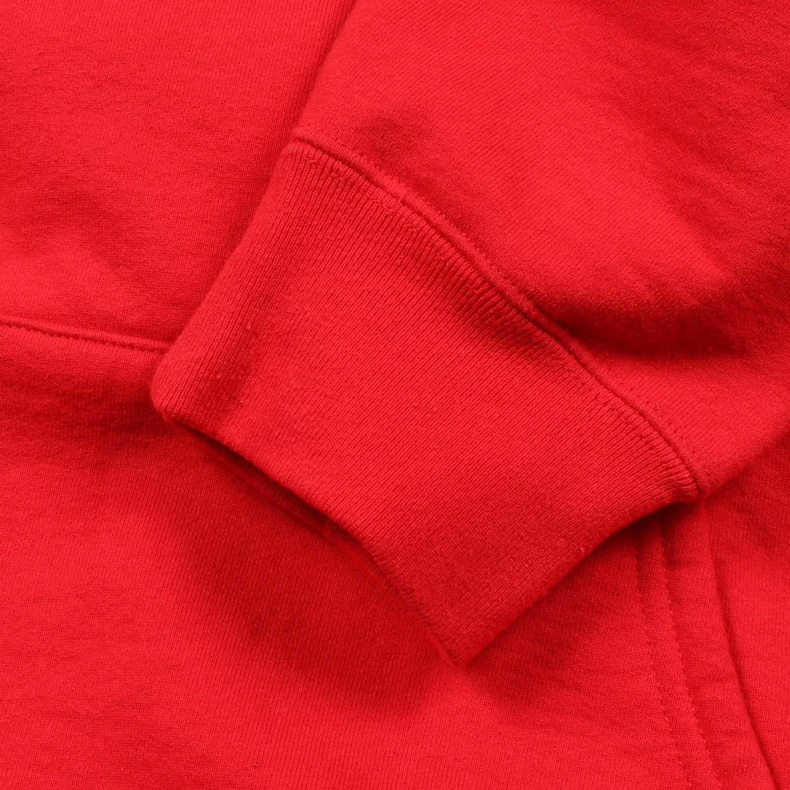 【Tops】Supreme Bling Box Logo Felpa con Cappuccio Pullover Felpa con Cappuccio Cotone Rosso