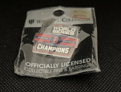 BOSTON RED SOX 2018 World Series CHAMPIONS MLB Officially Licensed WinCraft Pin - Picture 2 of 3