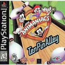 Animaniacs Ten Pin Alley For PlayStation 1 PS1 10 Game Only 2E