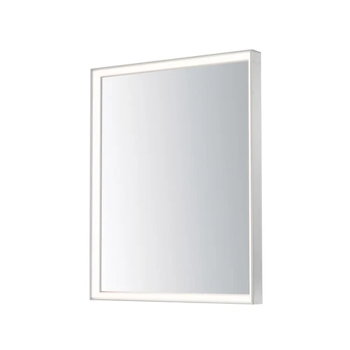 ET2 E42061 Bevel 24" W x 30" H Transitional Rectangular Framed - Nickel - Picture 1 of 4