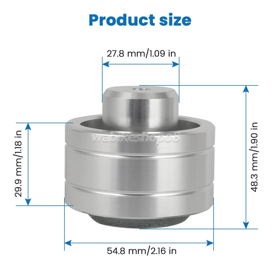 Pies de repuesto de tocadiscos para Pioneer PL512 514 516 518 540 560 aluminio y TPU EE. UU. Foto 3 de 4