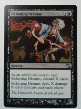 Sickening Dreams *FOIL Uncommon* Magic MtG x1 Graveborn MP