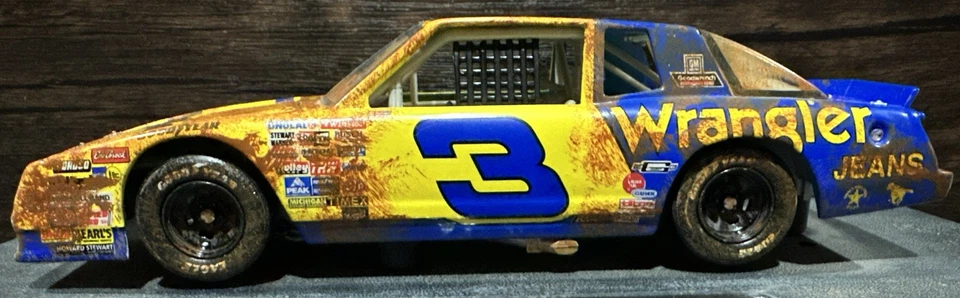 Dale Earnhardt Wrangler 1986 Dale The Movie limpiaparabrisas 1/24 acción NASCAR Foto 2 de 4