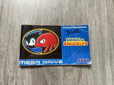 Lot Sonic 1, 2, 3 & Sonic & Knuckles – Sega Mega Drive – Originaux PAL – Bon état