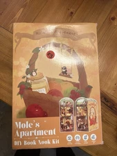 DIY 3D Book Nook Kit Mole's Apartment 253pcs