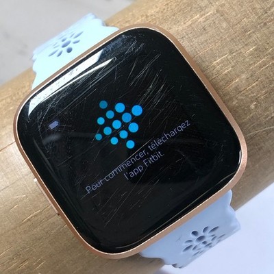 Fitbit Versa 2 Women Health & Fitness Rubber 41mm Smartwatch 7 1/2''
