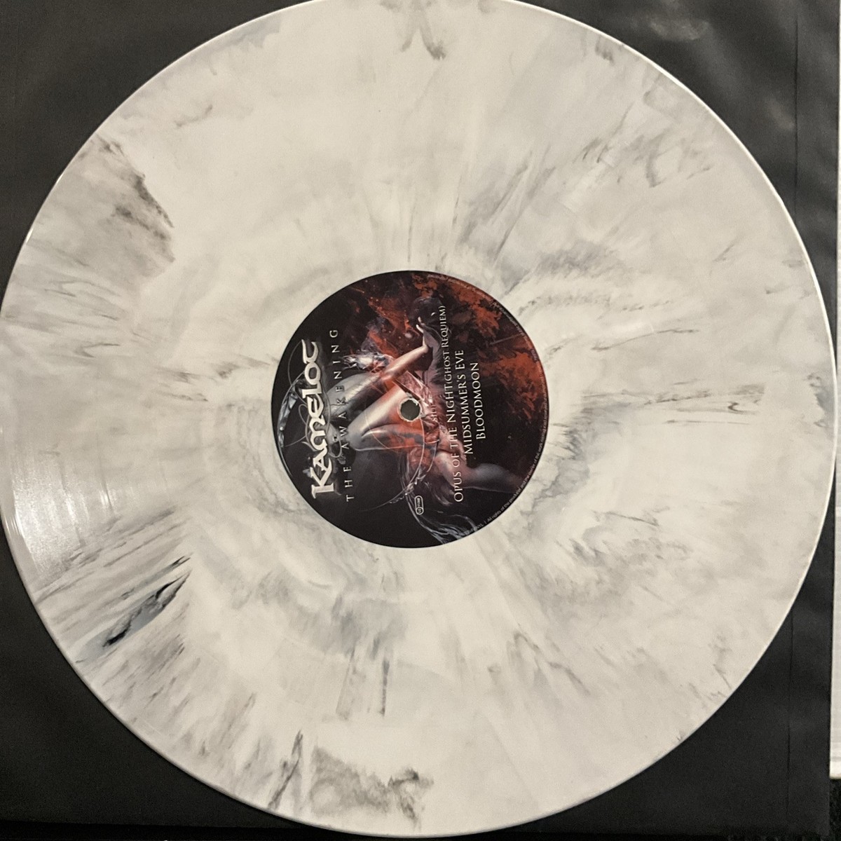 Kamelot The Awakening レコード Kamelot – The Awakening LP 2023 Napalm - NPR1054 [White With Black