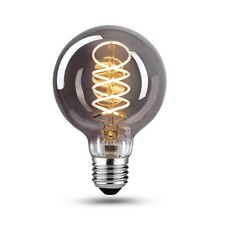 Ampoule Vintage Edison E27, Ampoule Vintage Dimmable E27 4W G80 E27 LED Blanc