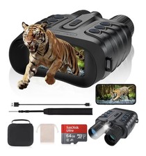 4K Full-Color Night Vision Goggles  HD Screen,8X Zoom,1968FT Range,850nm Infrared