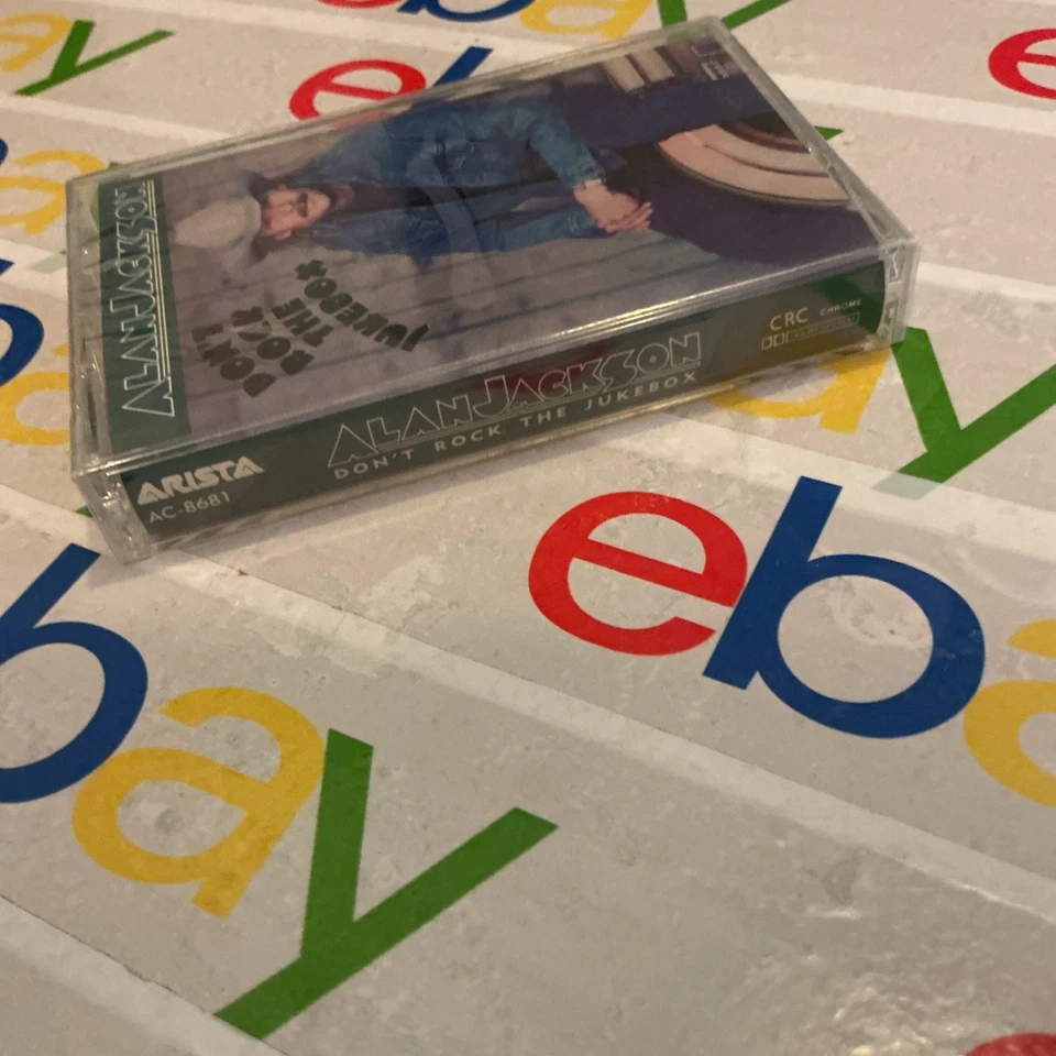 Alan Jackson - Don't Rock The Jukebox (Cassette Tape, 1991, Arista) AC-8681 - Image 3 of 3