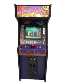 New Wave Toys Ghosts 'N Goblins x RepliCade 1:6 Scale Video Game Arcade (Used)