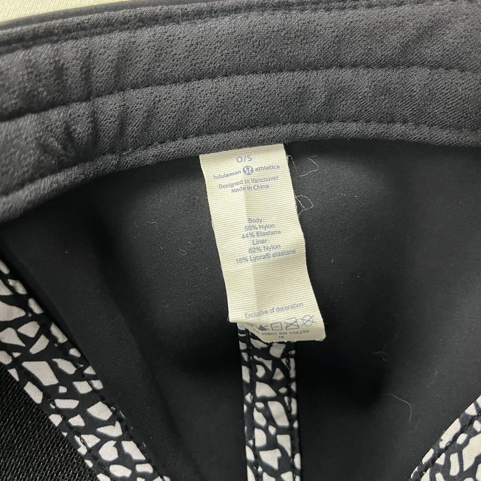 Lululemon Hat Cap Strapback Black Lightweight Spo… - image 7