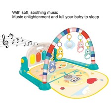 Baby Piano Gym Mat Multifunction Early Educational Toy Musical Activity Mat with