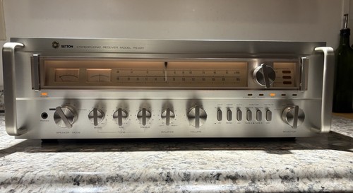 Ampli Tuner Setton RS 440 - Vintage Rare - Design Pierre Cardin - Photo, audio & vidéo