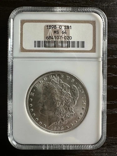 1898O Morgan Silver Dollar NGC MS64