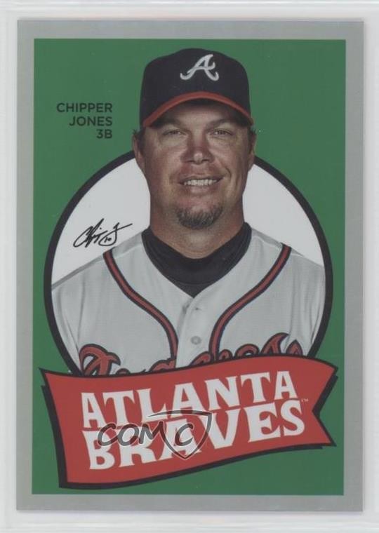 2023 Topps Archives 1969 Topps Single Player Foil Chipper Jones #69T-6 HOF 3q5