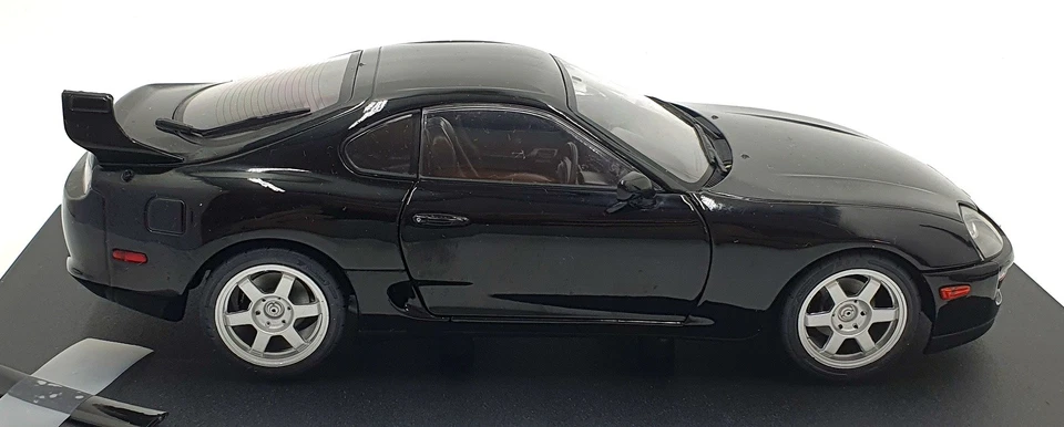 Solido 1/18 Scale Diecast S1807606 - Toyota Supra MK4 (A80) 1993 Astral Black - Image 4 of 4