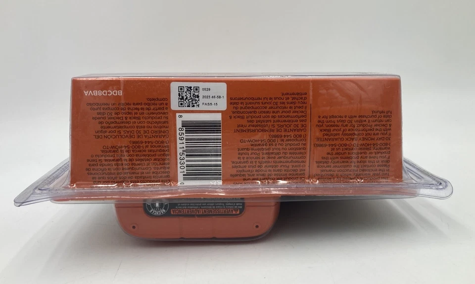 Black + Decker Model BDCD8BVA 8 Volt Max Lithium Ion Drill With Bits New - Image 3 of 3