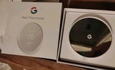 Google Nest Smart Thermostat, Snow - GA01334-US