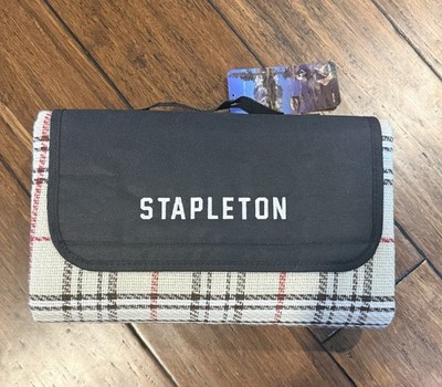 NEW Chris Stapleton Promo VIP Outdoor Plaid Blanket Water Resistant 50x60 Handle