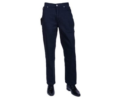 FARAH CLASSIC FABS5029 Herren Hose Flatfront Straight Navy 417 Cotton Twill