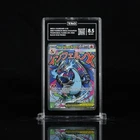 2025 POKEMON MEP EN-ME BLACK STAR PROMO #023 MEGA CHARIZARD X EX TAG 8.5