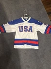 Signed Youth Medium Retro USA Hockey Jersey