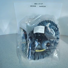 Gentex MBU-20A/P Pilot O2 Mask – Med Narrow – Factory Sealed New Old Stock Sur+