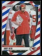 2024 Panini Prizm #145 Andy Reid Red White and Blue